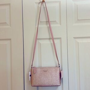 NWT Kate Spade Rose Gold Shoulder Bag